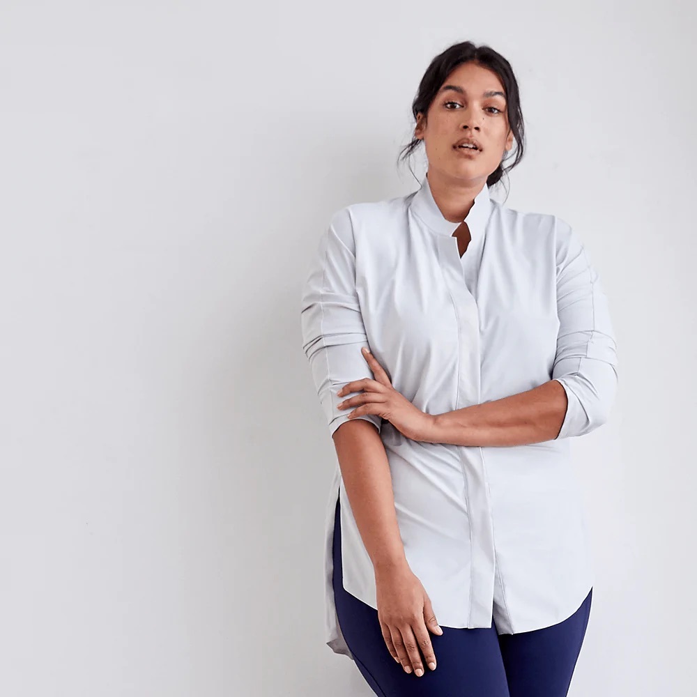 ADAY Something Borrowed shirt in Cloud